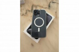 Apple iPhone 15 Pro Max 256GB hibátlan kék telefon eladó!
