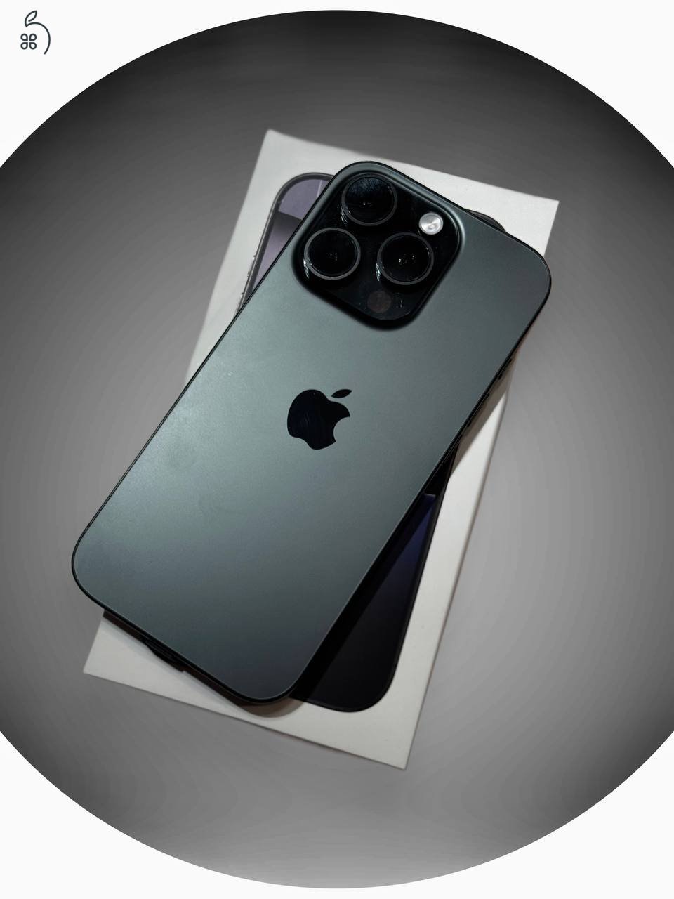 Eladó Apple iPhone 16 Pro 128 GB Black Titanium (fekete titán) színben - FÜGGETLEN