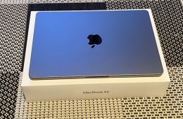 Macbook Air 13 M3 2024 256GB SSD 16GB + 3 év AppleCare kiterjesztett garancia