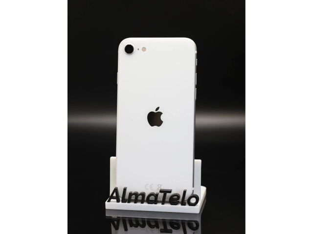 Apple iPhone SE (2020) 64 GB White 100% akku - 12 HÓ GARANCIA