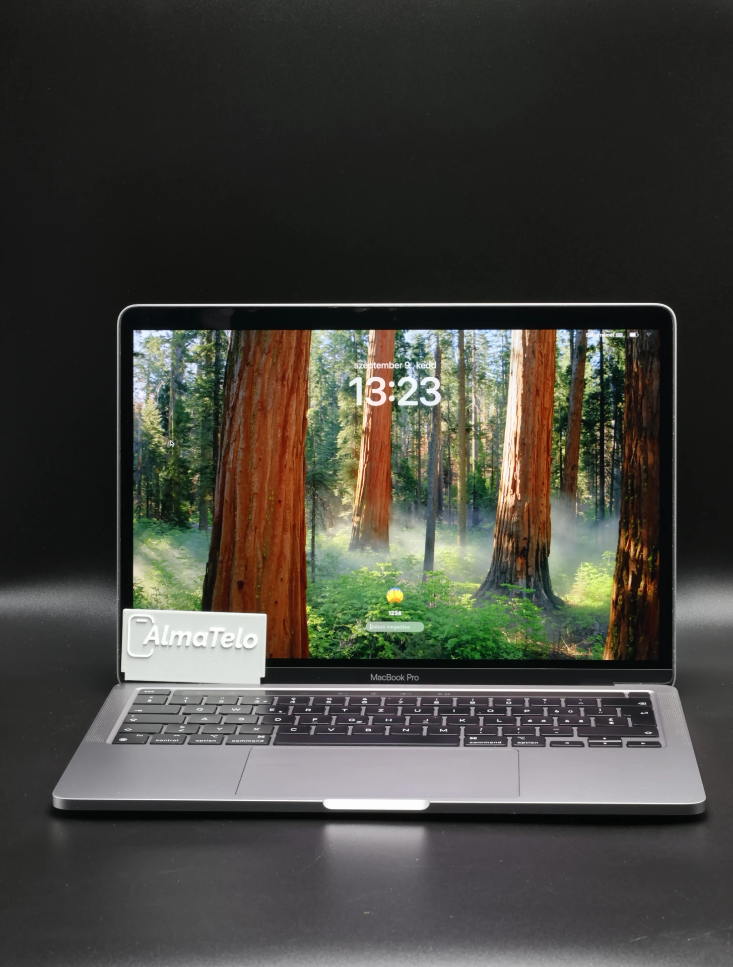 Apple MacBook Pro 13″ Touch Bar 2020 M1 256 GB Space Gray 95% akku - 12 HÓ GARANCIA