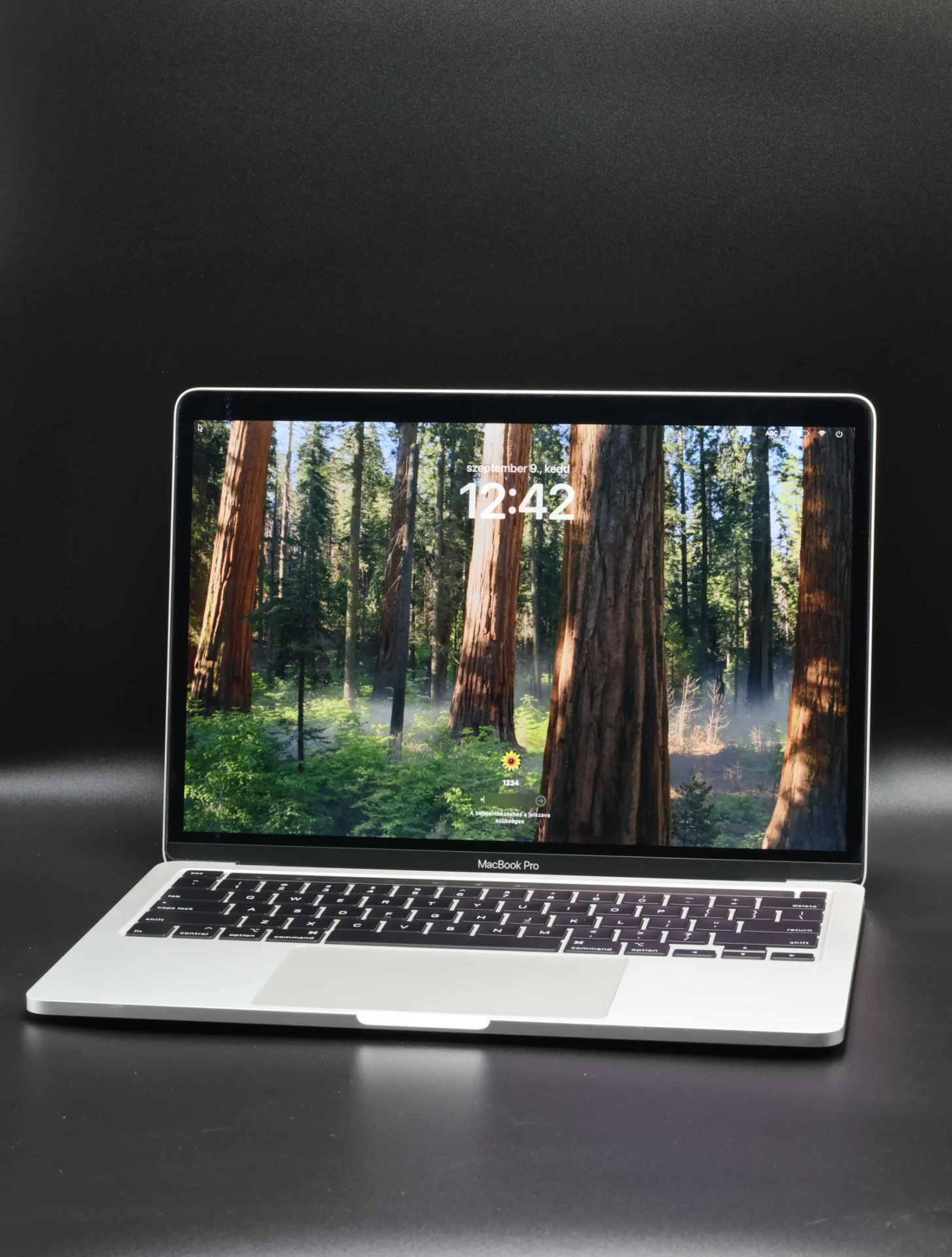 Apple MacBook Pro 13″ Touch Bar 2020 i5 512 GB Silver akku - 12 HÓ GARANCIA