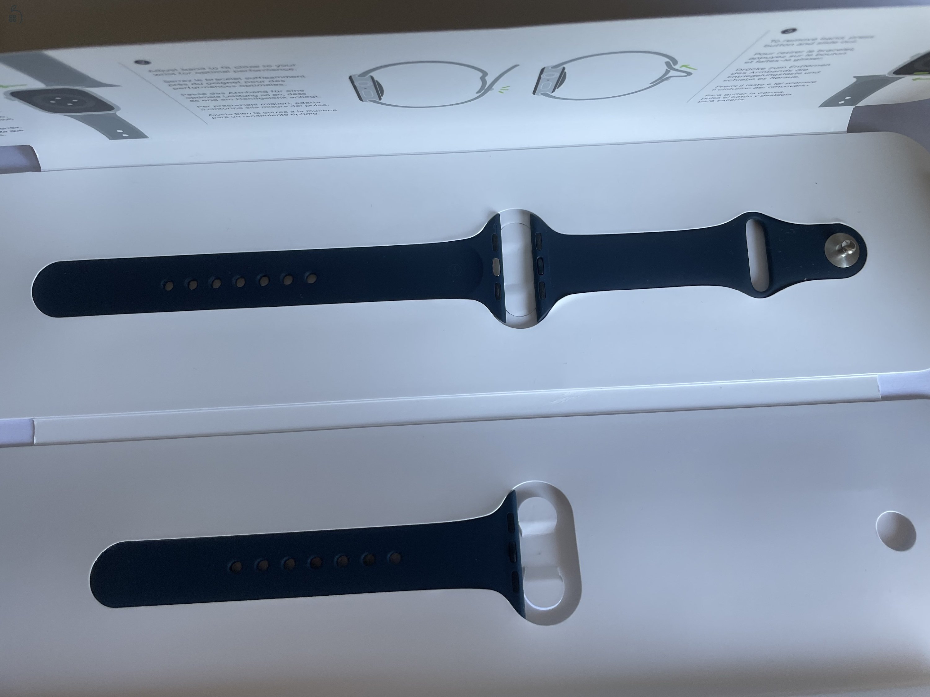 Gyári Apple Wach Szlikon Szíj