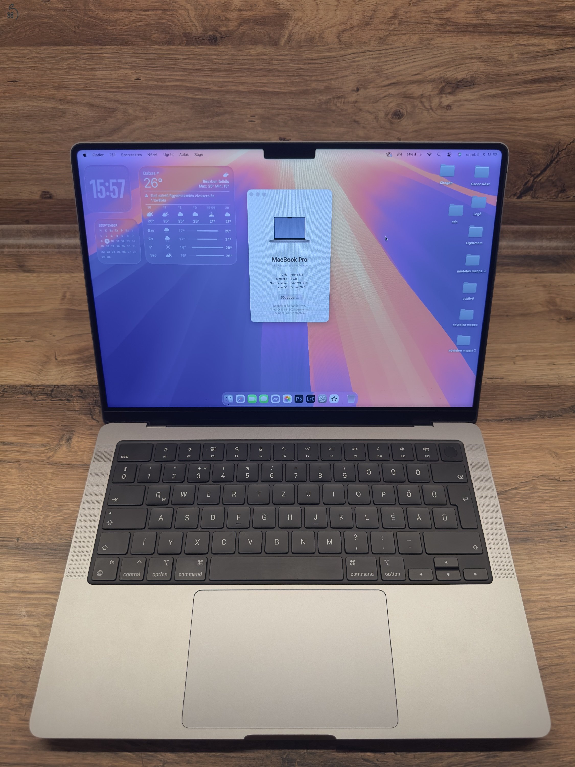 Macbook Pro M3 8/512GB 14”