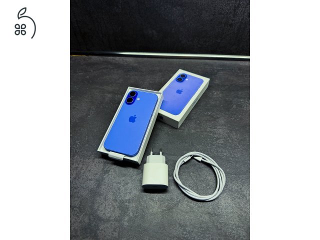 Apple iPhone 16 256Gb, Gyári állapotú, 2026.07.28 Apple garancia