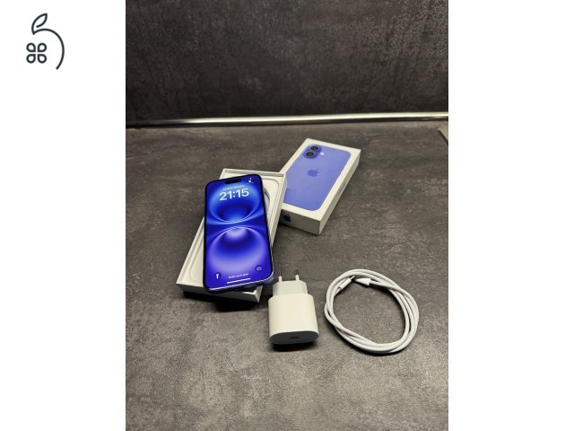 Apple iPhone 16 256Gb, Gyári állapotú, 2026.07.28 Apple garancia