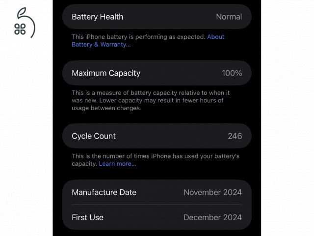 iPhone 16 Pro Max készülék, 256 GB tárhellyel