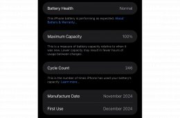 iPhone 16 Pro Max készülék, 256 GB tárhellyel