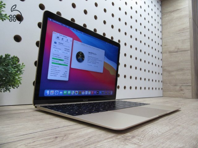 Apple MacBook 12” Retina – Pehelykönnyű hordozhatóság, csendes üzem – 8 GB RAM / 256 GB SSD – Használt, szép állapot – 100% akku (1 ciklus) – 3 hónap garanciával