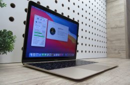 Apple MacBook 12” Retina – Pehelykönnyű hordozhatóság, csendes üzem – 8 GB RAM / 256 GB SSD – Használt, szép állapot – 100% akku (1 ciklus) – 3 hónap garanciával