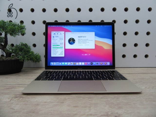 Apple MacBook 12” Retina – Pehelykönnyű hordozhatóság, csendes üzem – 8 GB RAM / 256 GB SSD – Használt, szép állapot – 100% akku (1 ciklus) – 3 hónap garanciával