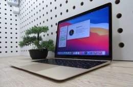 Apple MacBook 12” Retina – Pehelykönnyű hordozhatóság, csendes üzem – 8 GB RAM / 256 GB SSD – Használt, szép állapot – 100% akku (1 ciklus) – 3 hónap garanciával
