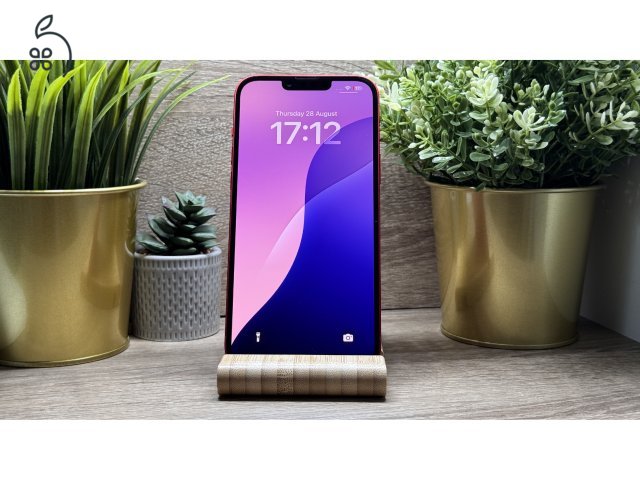  iPhone 14 Plus 128GB Piros, Független - Garancia, Számla 