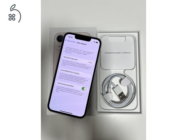iPhone 13 Mini 128GB Új állapot! 39 töltési ciklus!