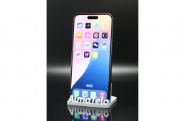 Apple iPhone 15 Pro Max 256 GB Black Titanium 89% akku - 12 HÓ GARANCIA