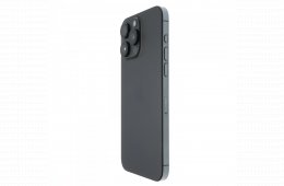 !! 1 ÉV GARANCIA !! Apple iPhone 15 Pro Max 256 GB Black Titanium 89%