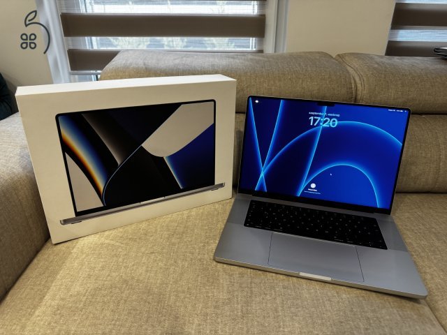 Macbook Pro 16 (2021) - Apple M1 Pro - 1 TB SSD Ajándék Tokkal