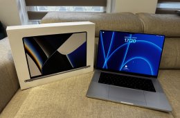 Macbook Pro 16 (2021) - Apple M1 Pro - 1 TB SSD Ajándék Tokkal