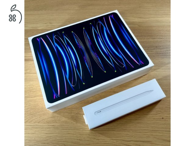 iPad Pro 12.9 hüvelykes Ezüst 6. generáció Wifi + Cellular M2 chip Apple Intelligencia 