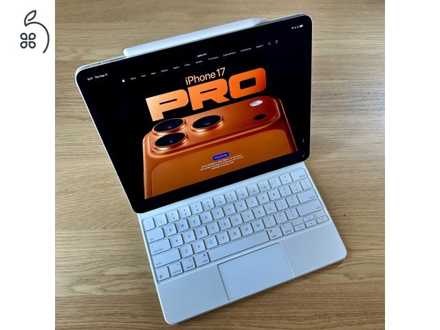 iPad Pro 12.9 hüvelykes Ezüst 6. generáció Wifi + Cellular M2 chip Apple Intelligencia 