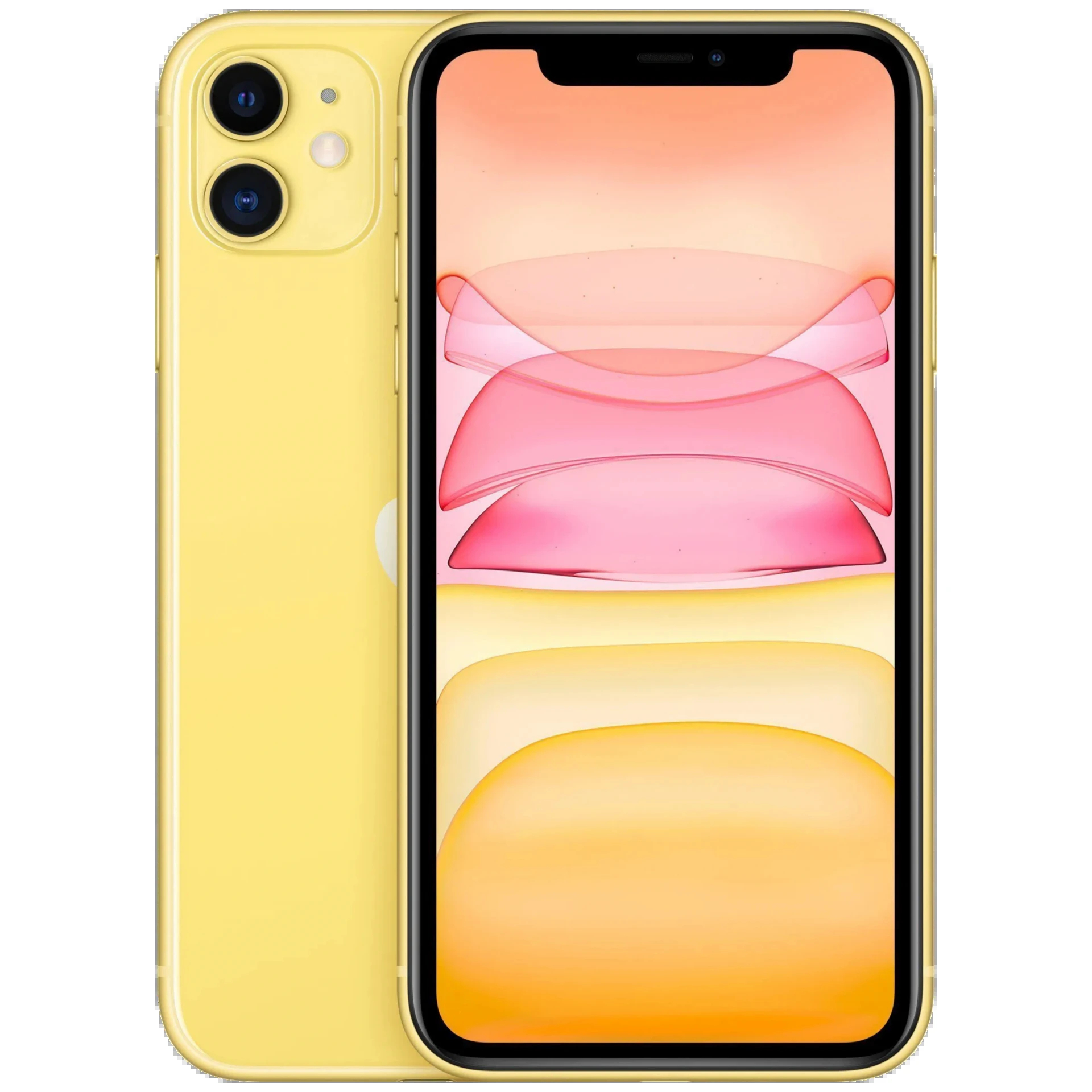 !! 1 ÉV GARANCIA !! Apple iPhone 11 64 GB Yellow 100%