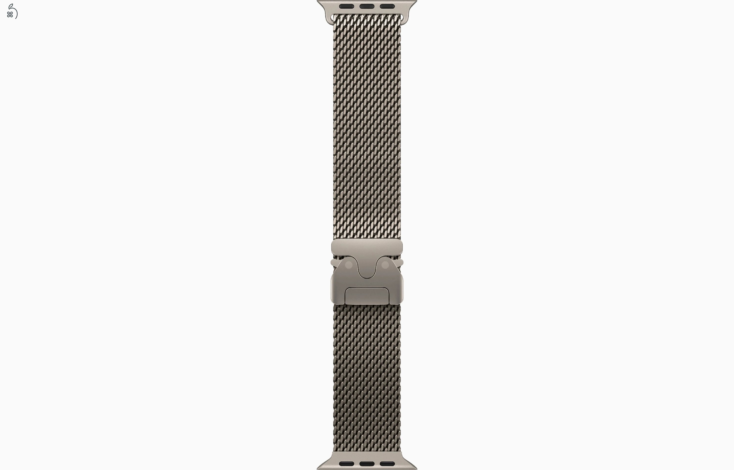 Apple Watch Ultra 3 - Titán Natúr / Titán Black 49 mm Milanaise - bontatlan, 1 év Apple garancia 