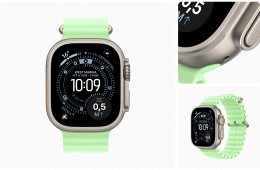 Apple Watch Ultra 3 - Titán Natúr / Titán Black 49 mm több szíjjal- bontatlan, 1 év Apple garancia