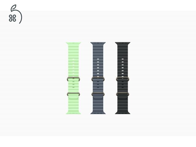 Apple Watch Ultra 3 - Titán Natúr / Titán Black 49 mm több szíjjal- bontatlan, 1 év Apple garancia