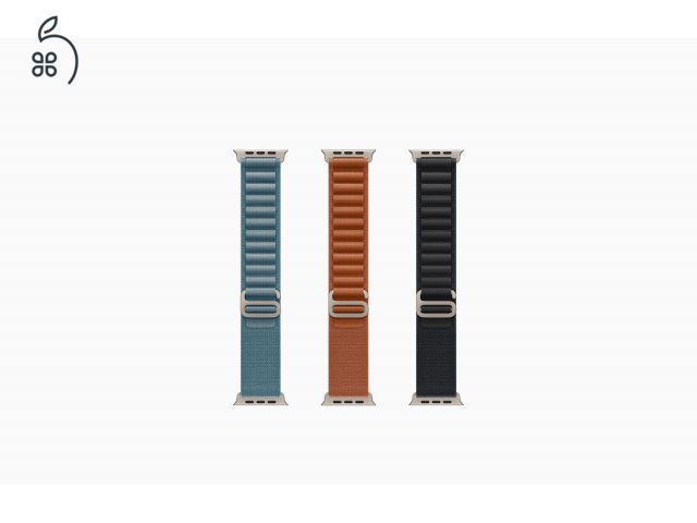 Apple Watch Ultra 3 - Titán Natúr / Titán Black 49 mm több szíjjal- bontatlan, 1 év Apple garancia