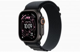 Apple Watch Ultra 3 - Titán Natúr / Titán Black 49 mm több szíjjal- bontatlan, 1 év Apple garancia