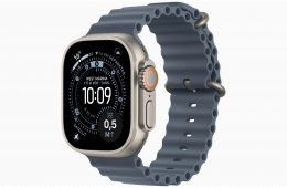 Apple Watch Ultra 3 - Titán Natúr / Titán Black 49 mm több szíjjal- bontatlan, 1 év Apple garancia
