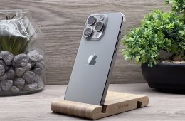 Hibátlan iPhone 15 Pro Natural Titanium 256GB 2 ÉV Garanciával Számlával