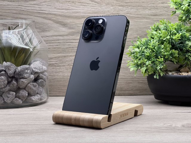 Hibátlan iPhone 14 Pro Max Space Black 128GB 2 ÉV Garanciával Számlával 94% Akksi