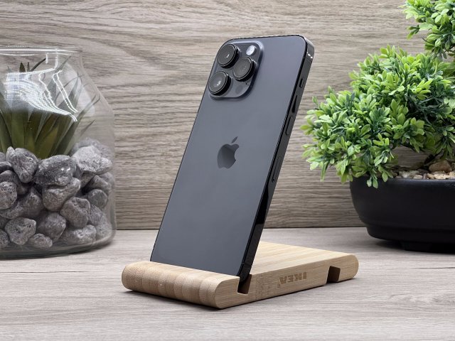 Hibátlan iPhone 14 Pro Max Space Black 128GB 2 ÉV Garanciával Számlával 94% Akksi