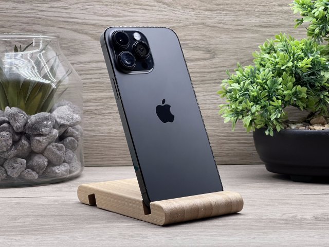 Hibátlan iPhone 14 Pro Max Space Black 128GB 2 ÉV Garanciával Számlával 94% Akksi