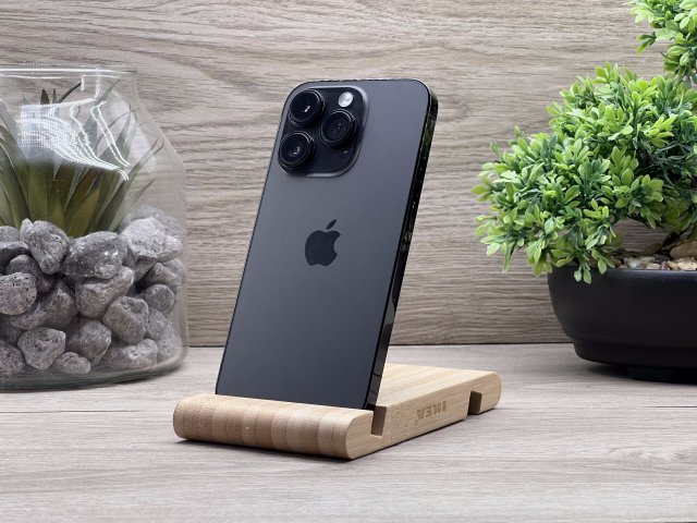 iPhone 14 Pro Space Black 128GB 2 ÉV Garanciával Számlával 93% Akksi