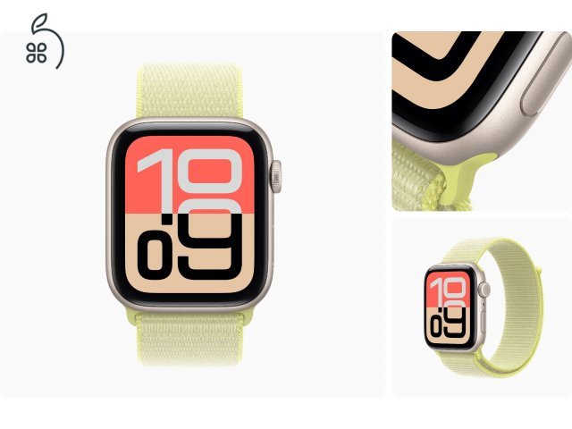 Apple Watch Series SE3 Alu 40/44 mm GPS/Cell - bontatlan - 1 év Apple garancia