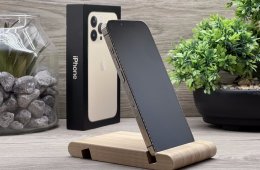 Hibátlan iPhone 13 Pro Gold 256GB 2 ÉV Garanciával Számlával 90% Akksi