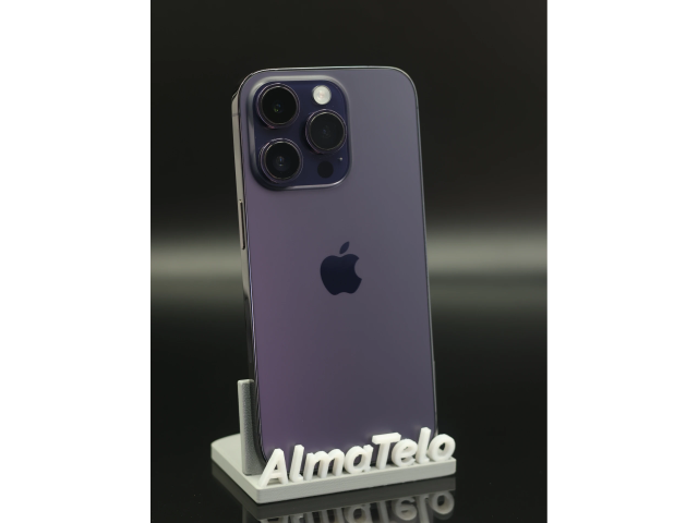 Apple iPhone 14 Pro 256 GB Deep Purple 100% akku - 12 HÓ GARANCIA