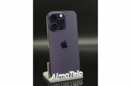 Apple iPhone 14 Pro 256 GB Deep Purple 100% akku - 12 HÓ GARANCIA