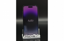 Apple iPhone 14 Pro 256 GB Deep Purple 100% akku - 12 HÓ GARANCIA