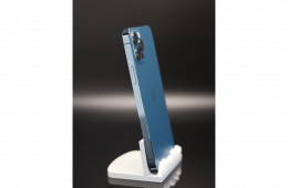Apple iPhone 12 Pro 256 GB Pacific Blue 100% akku - 12 HÓ GARANCIA