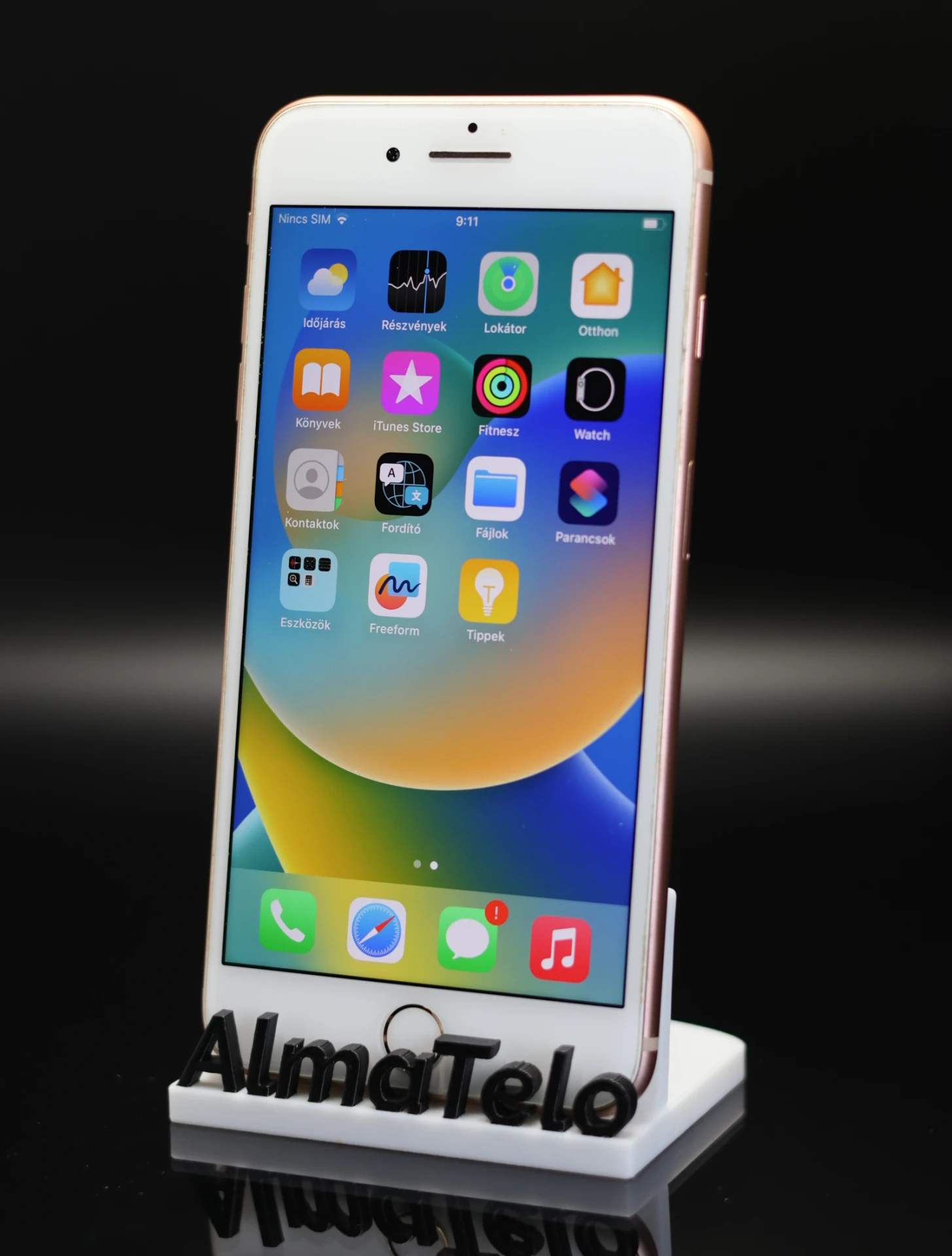 Apple iPhone 8 Plus 64 GB Gold 100% akku - 12 HÓ GARANCIA