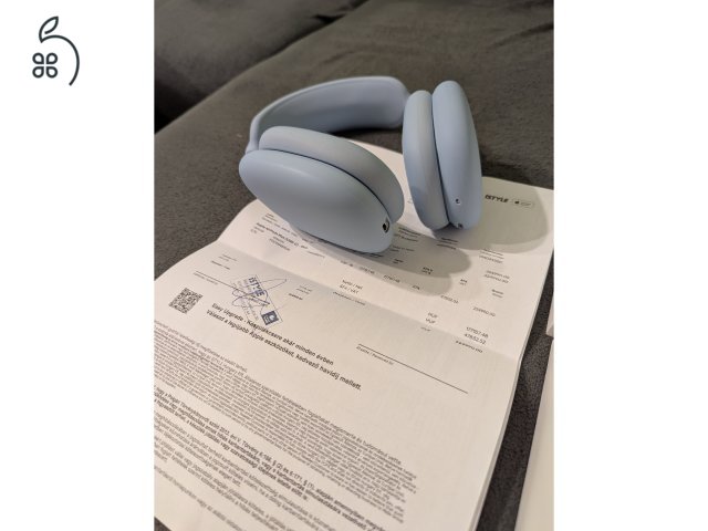 Airpods Max (2025-ös gyártás) (A3184) USB-C új, 2 hónapos iStyle vásárlás, garis 