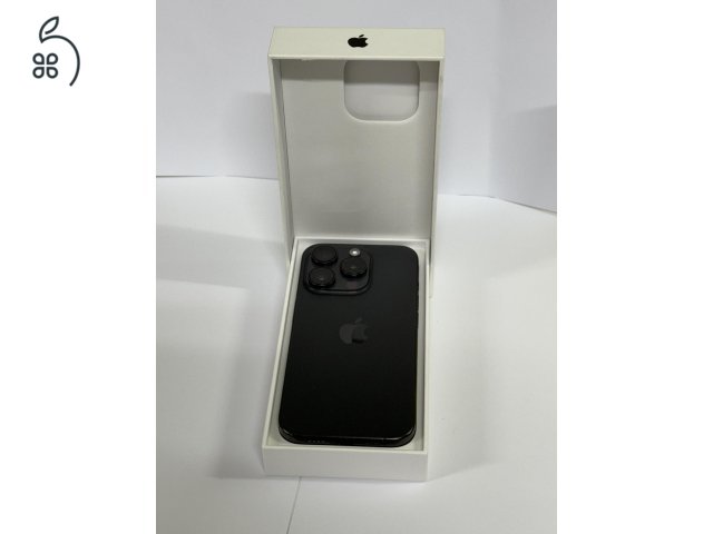iPhone 15 Pro Black Titanium 128GB 2 ÉV Garanciával Számlával 89% Akksi 