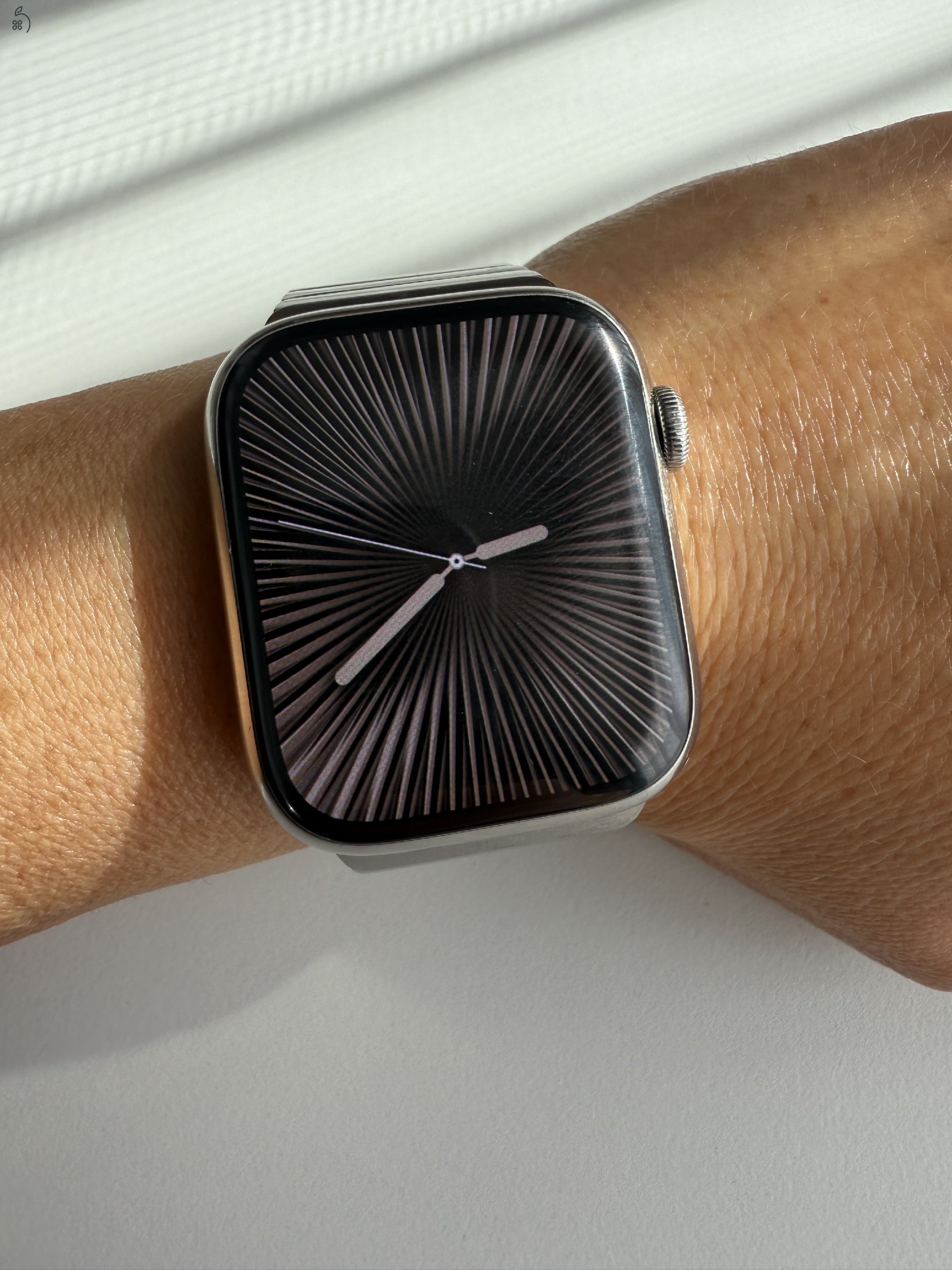Rozsdamentes acél Apple Watch 7 Cellular