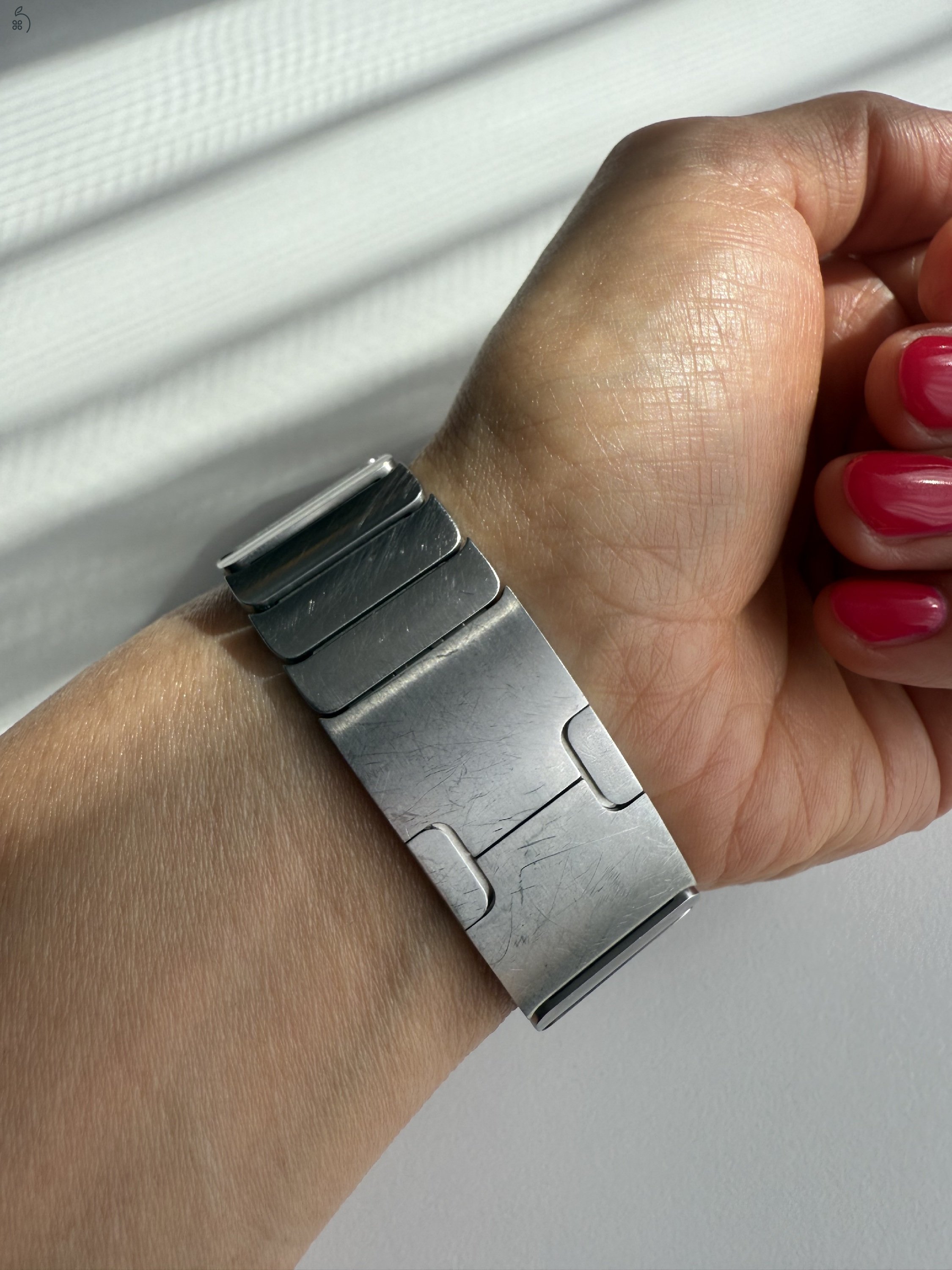Rozsdamentes acél Apple Watch 7 Cellular