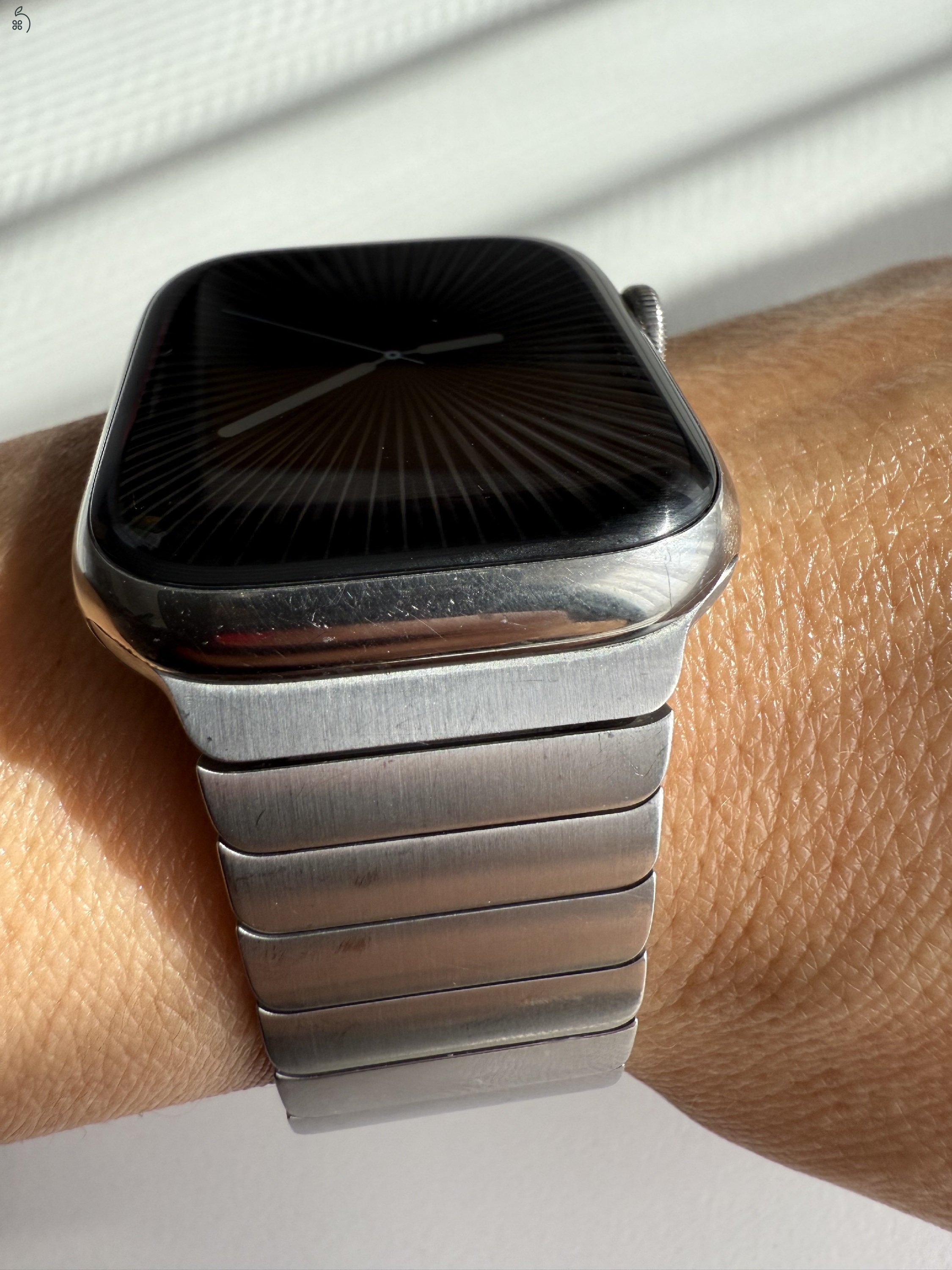 Rozsdamentes acél Apple Watch 7 Cellular