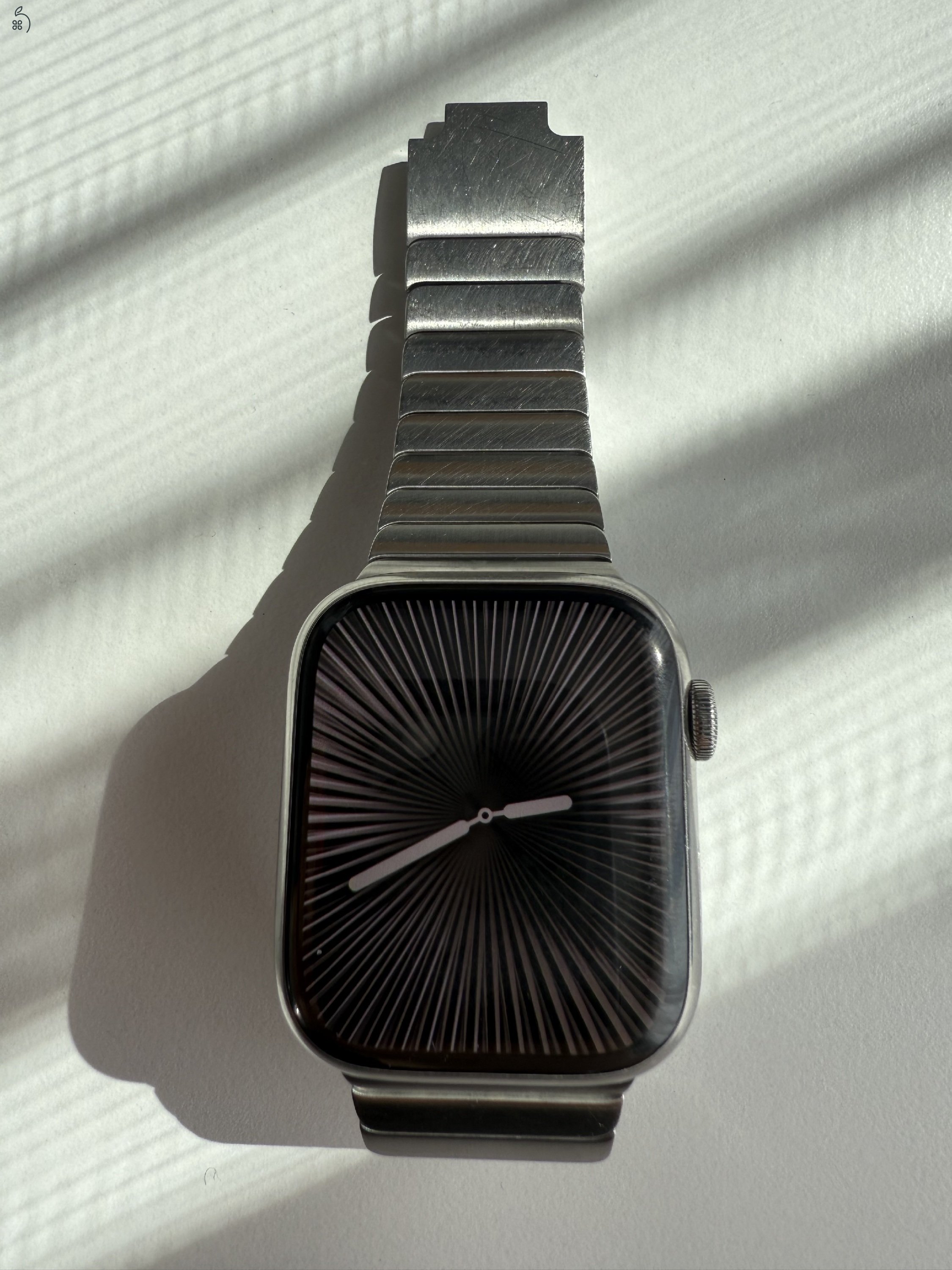 Rozsdamentes acél Apple Watch 7 Cellular