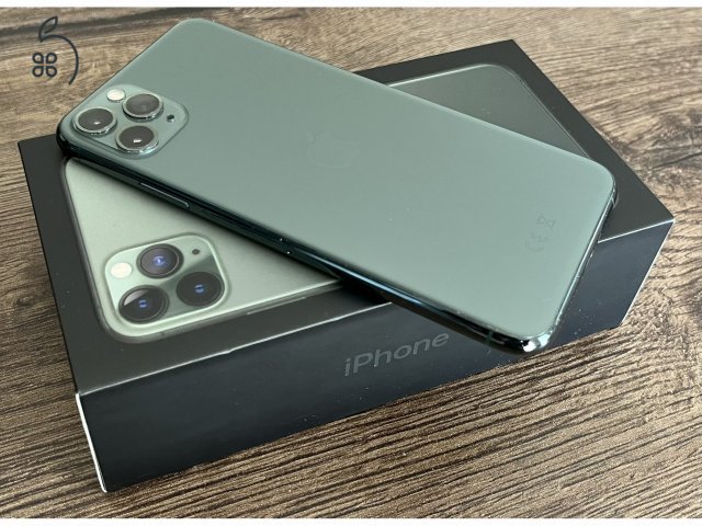 iPhone 11 Pro Max Midnight Green 64 GB szép  állapotban